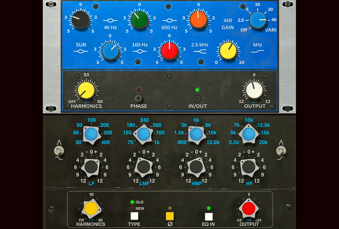 Red Rock Sound Bundle API 4 Band AQ550B + EQ3 6-Band Air